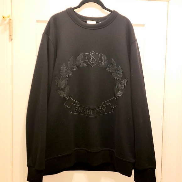 BURBERRY Designer Sweatshirt Men's XL Like New! - Picture 1 of 11
